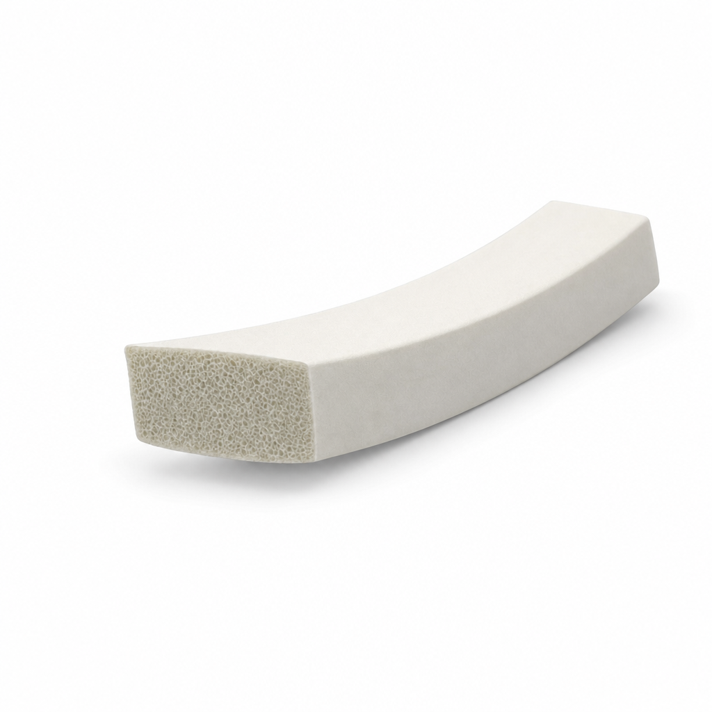 Expanded Silicone Strip 25mm x 10mm – Per Metre