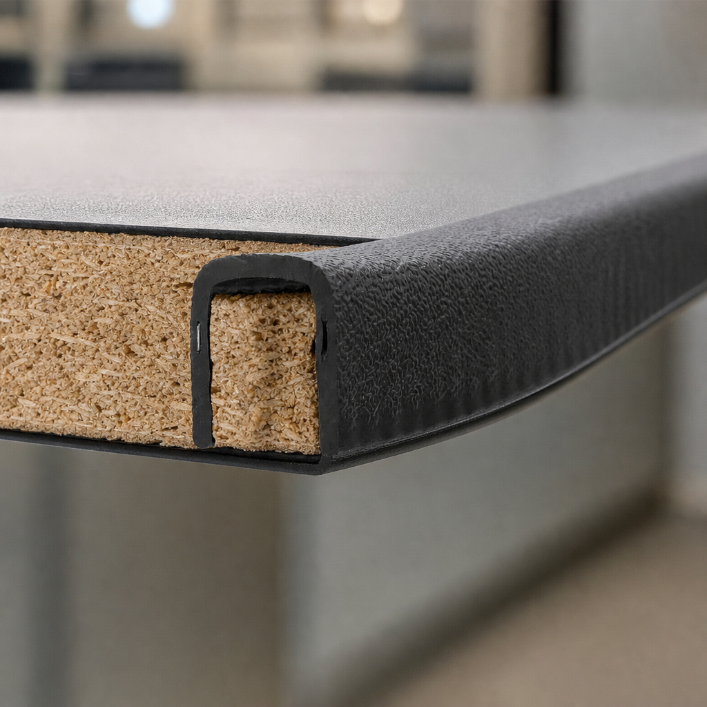 PVC Edge Trim 16mm Panel Thickness 24mm High – Per Metre