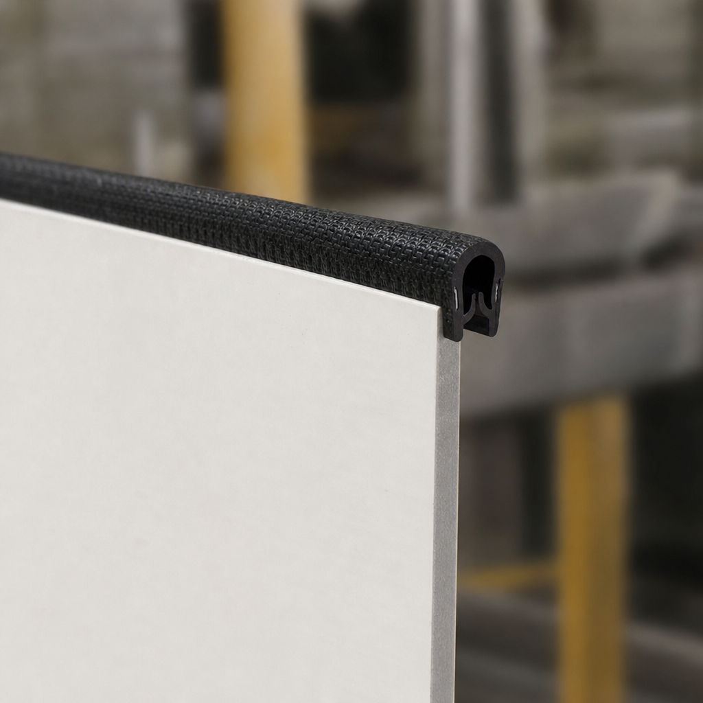 PVC Edge Trim 13.6mm x 9.3mm for 1.5mm Panels – Per Metre