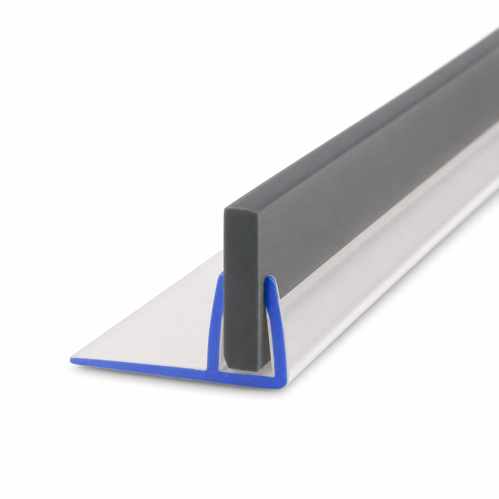 Fin Shower Screen Seal for 4-6mm Glass – 8-35mm Widths