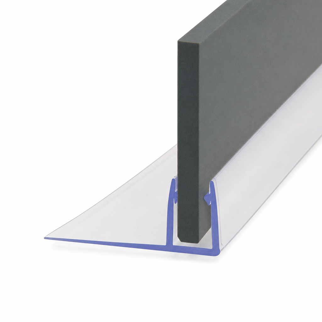 Fin Shower Screen Seal for 8mm Glass – 2000mm & 2500mm Lengths