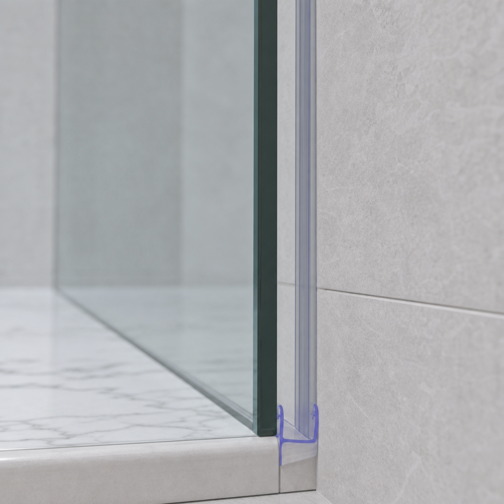 Fin Shower Screen Seal for 8-10mm Glass – Vertical Use