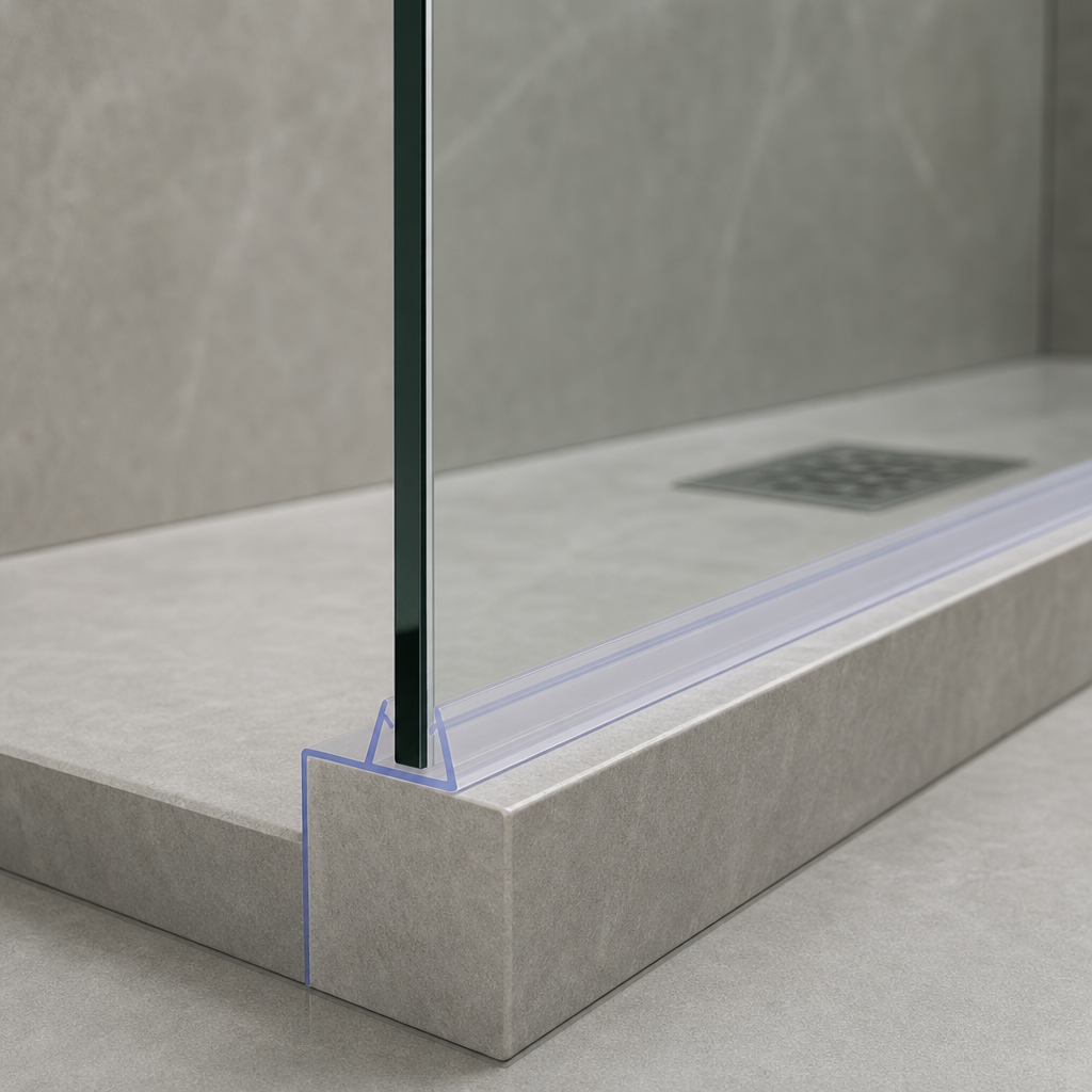 Fin Shower Screen Seal for 4-6mm Glass – 900mm, 1400mm, 2000mm
