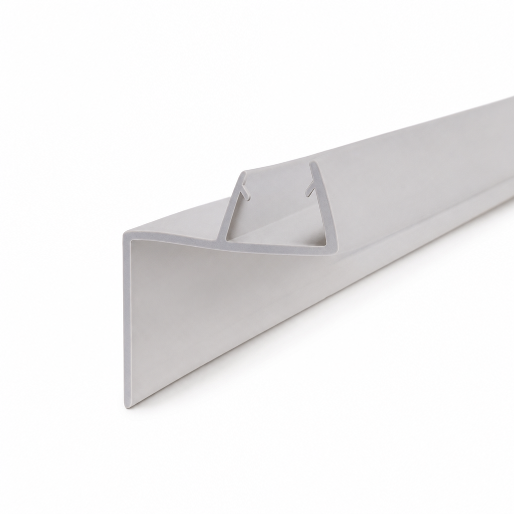 Fin Shower Screen Seal for 4-6mm Glass – 900mm, 1400mm, 2000mm