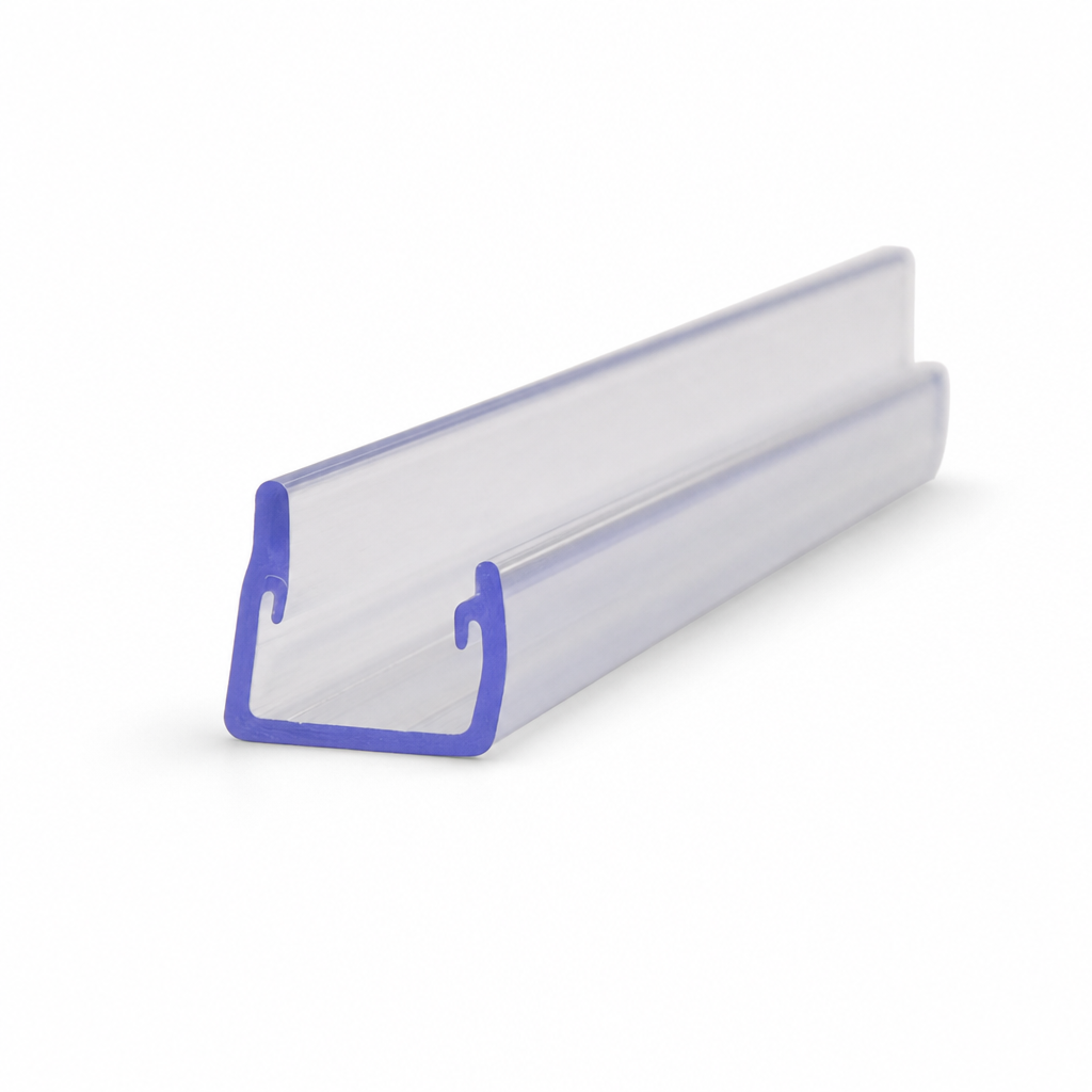 Fin Shower Screen Seal for 4-6mm Glass – 10mm Gap