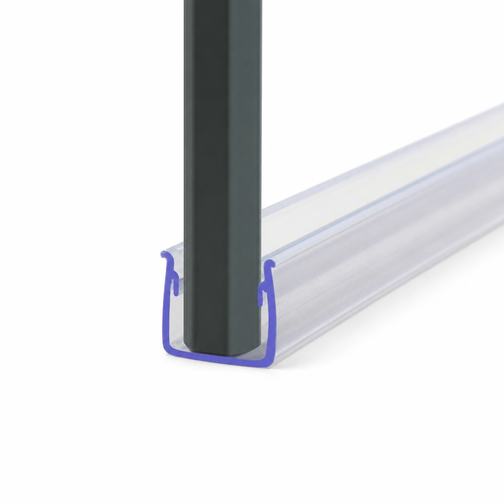 Fin Shower Screen Seal for 8-10mm Glass – 800mm to 2000mm