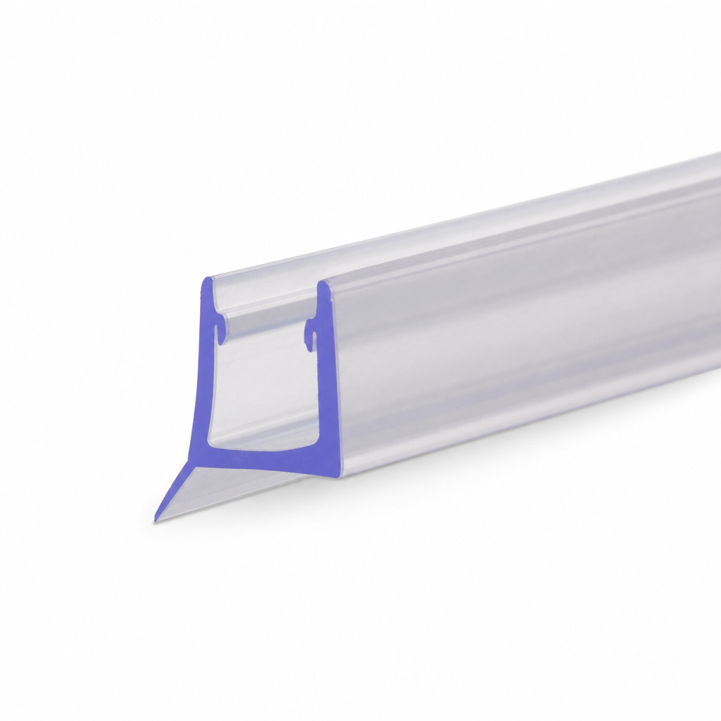 Fin Shower Screen Seal for 4-6mm Glass – 25mm to 2000mm Options