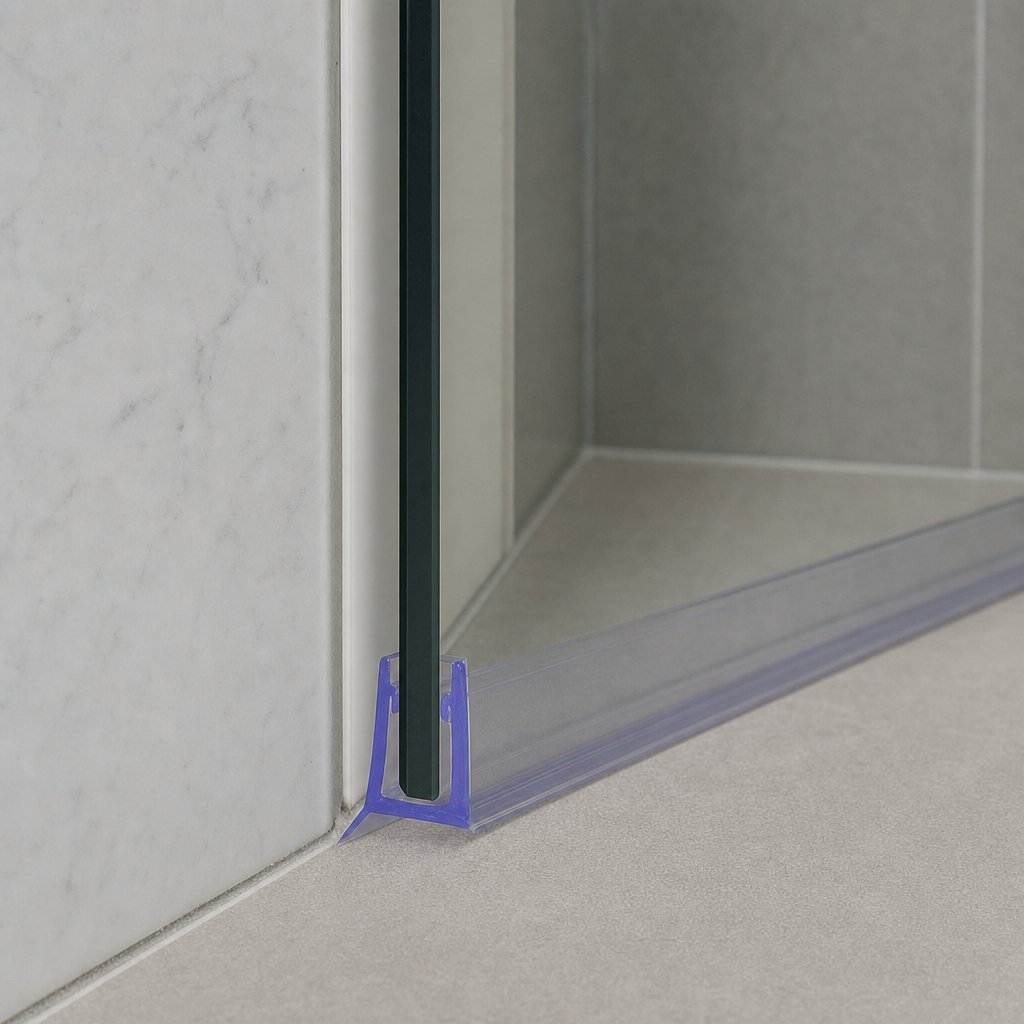 Fin Shower Screen Seal for 6-8mm Glass – 5mm Gap