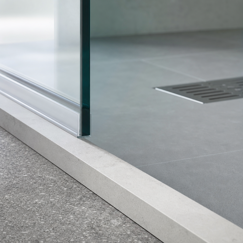Glass Door Seal for 10mm to 12.8mm Glass – 3 Metre Length