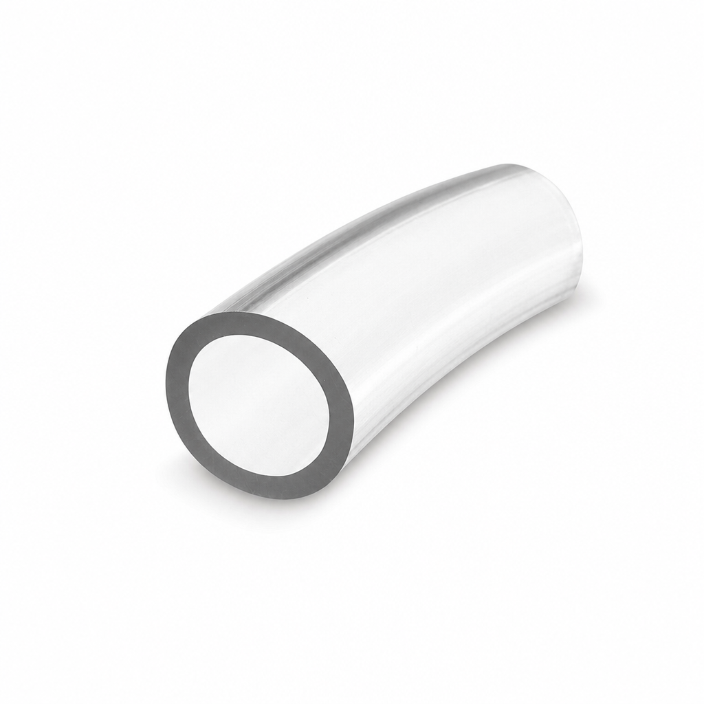 Clear Unreinforced PVC Hose 19mm ID x 25mm OD – Per Metre