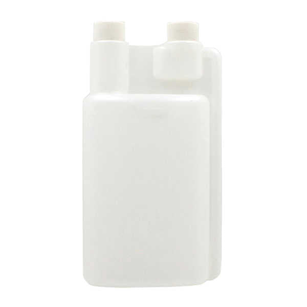 Twin Neck Child-Resistant Plastic Dosing Bottle – Dual CRC Cap Precision Measuring