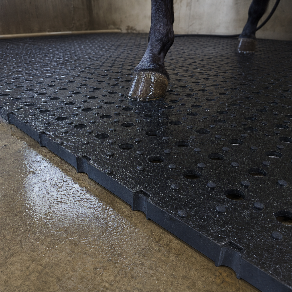 Honeycombe Rubber Mat 1.5m x 1m x 23mm – Moulded Design