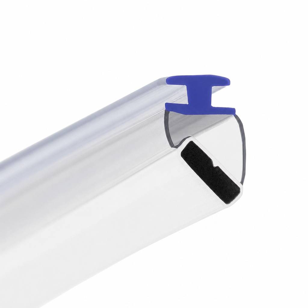 Magnetic Shower Screen Seal – 8mm Channel Width, 2000mm Length