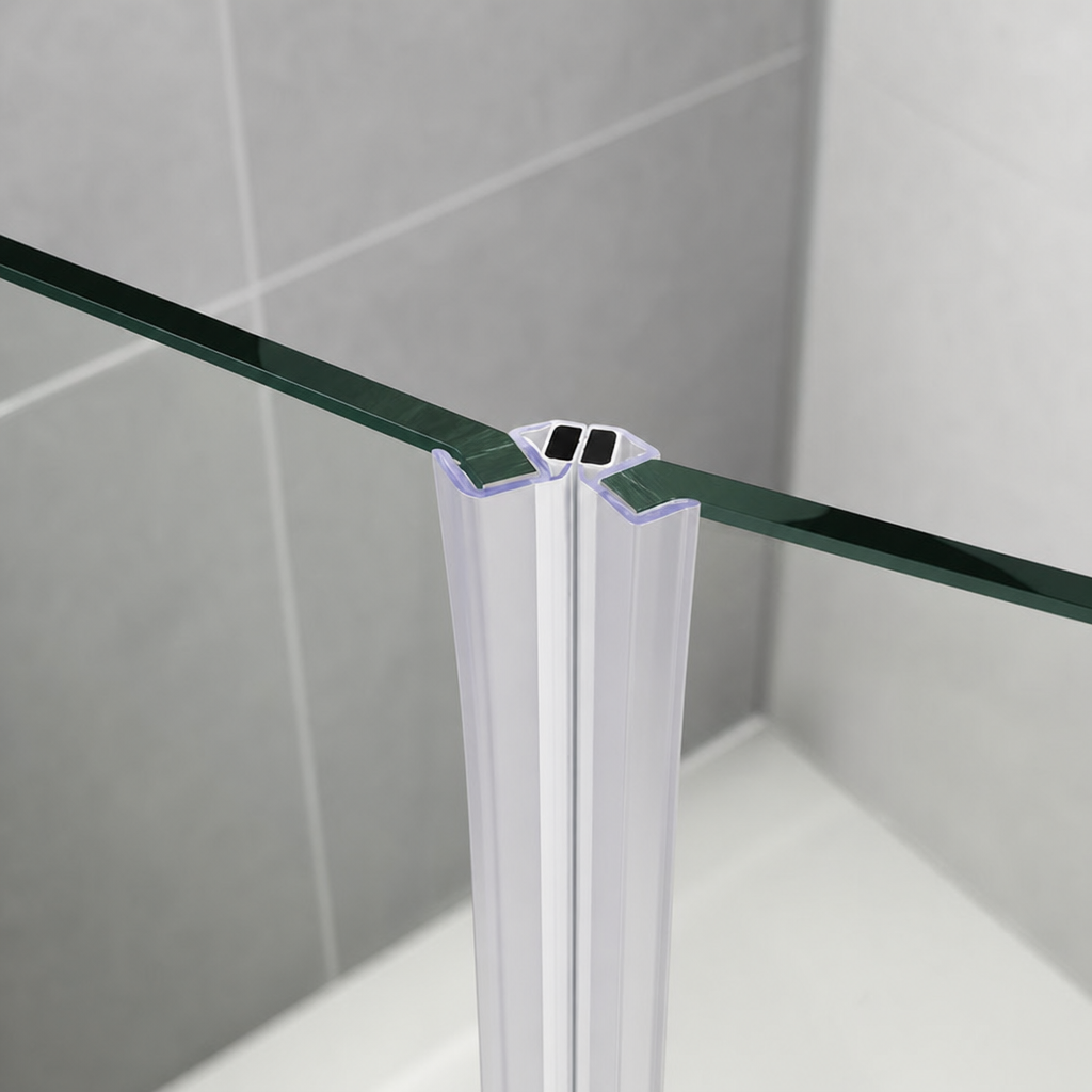 Magnetic Shower Screen Seal for 8-10mm Glass – 2000mm Length