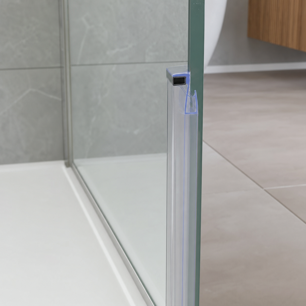Magnetic Shower Screen Seal for 4-6mm Glass – 2000mm Length – MAG034
