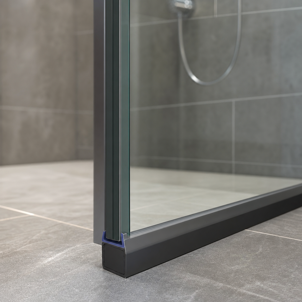 Magnetic Shower Screen Seal for 5-6mm Glass – 6.2mm Channel