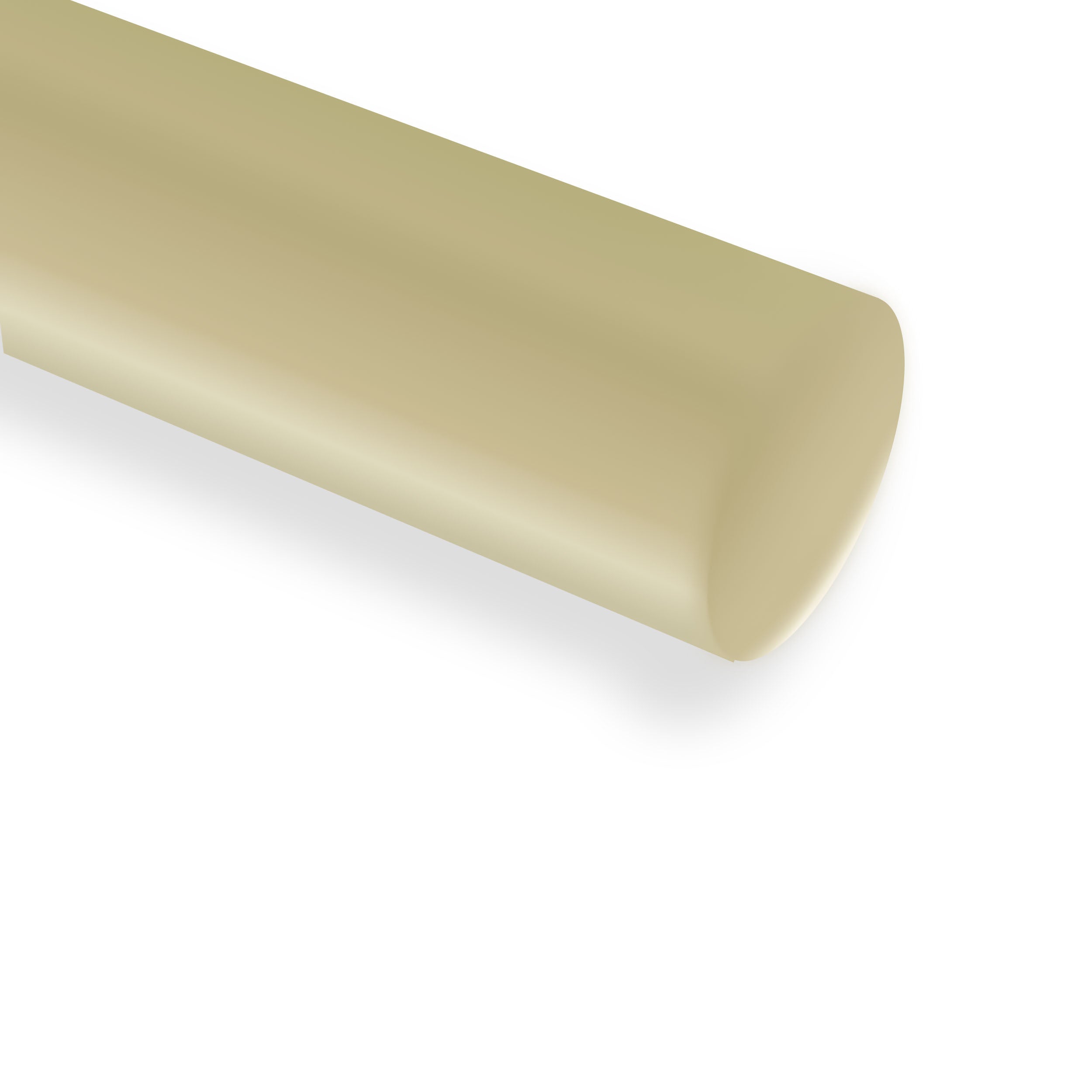 Cast Nylon 6 Rod - High Strength, Wear-Resistant, Self-Lubricating, Natural, for Gears, Bearings, Bushings, Mechanical Parts - 56mm to 100mm