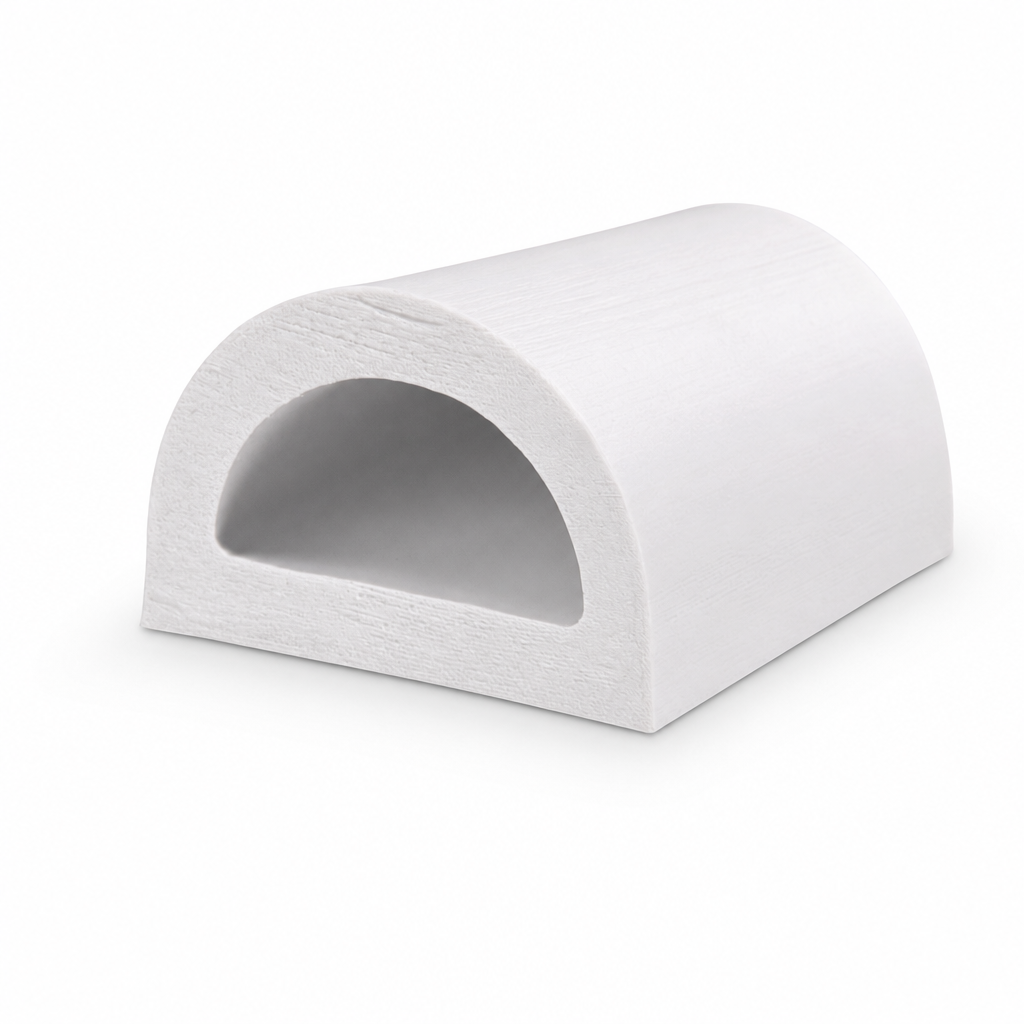 PVC D Fender 76mm x 44mm – Non-Marking – Per Metre
