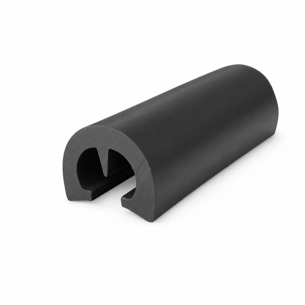 Easy Fit PVC D Fender 53mm x 30mm – 10 Metre Coil