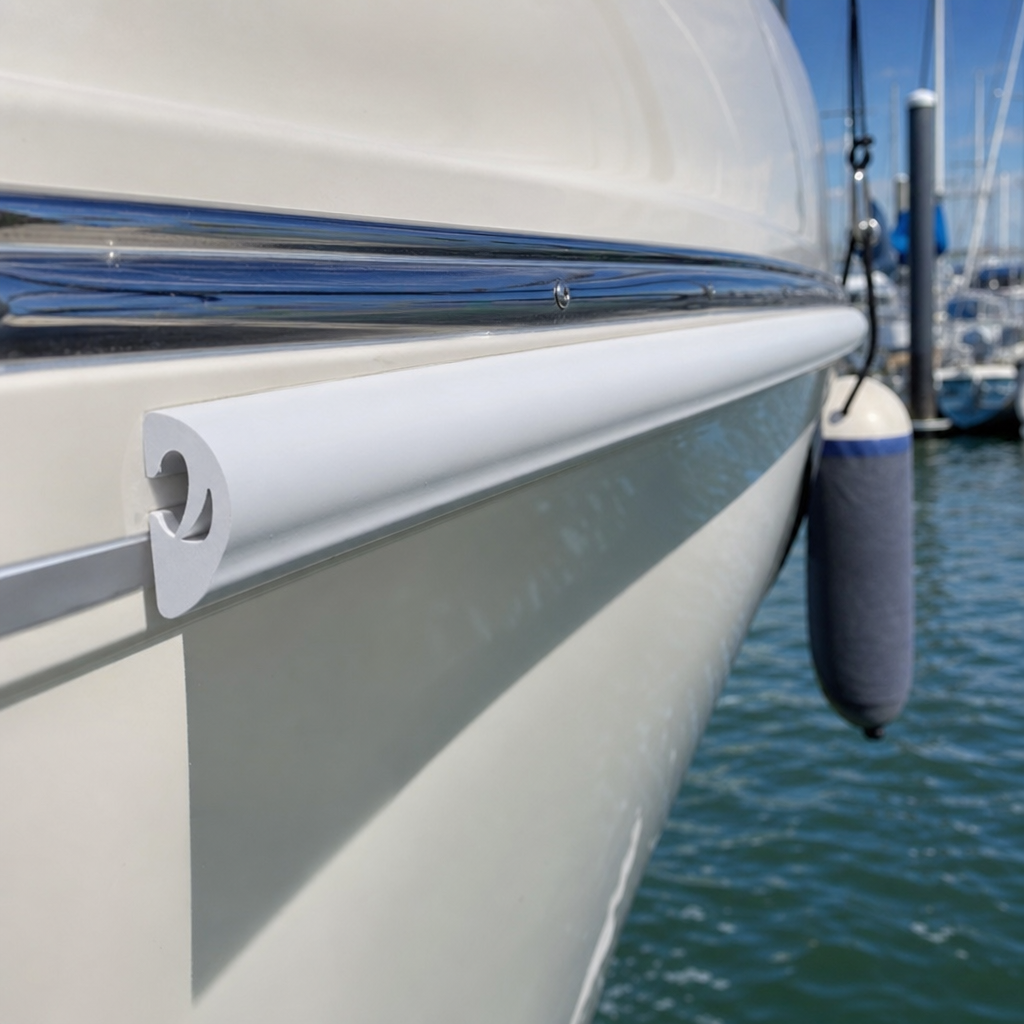 Easy Fit PVC D Fender 65mm x 40mm – 15 Metre Coil