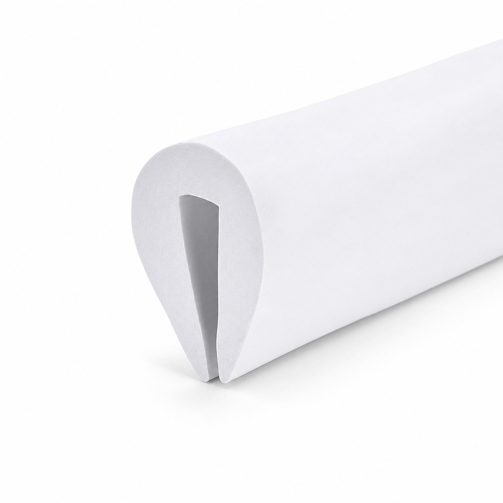 PVC U Fender 19mm x 25mm for 6mm Flange – 9 Metre Coil