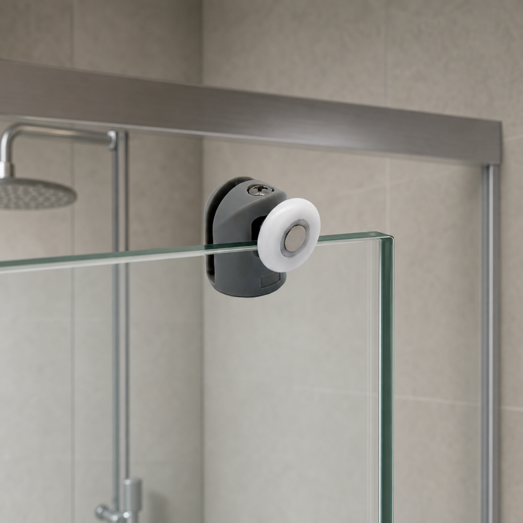 Upper Shower Door Roller – 23mm or 25mm Wheel Diameter