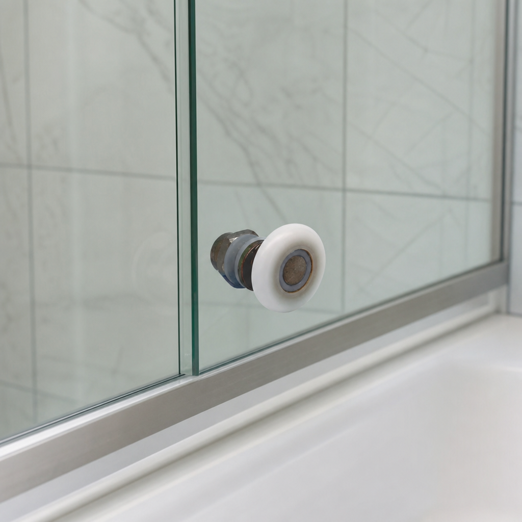 Shower Door Roller – Wheel Diameter 19-27mm, Glass Thickness 4-6mm