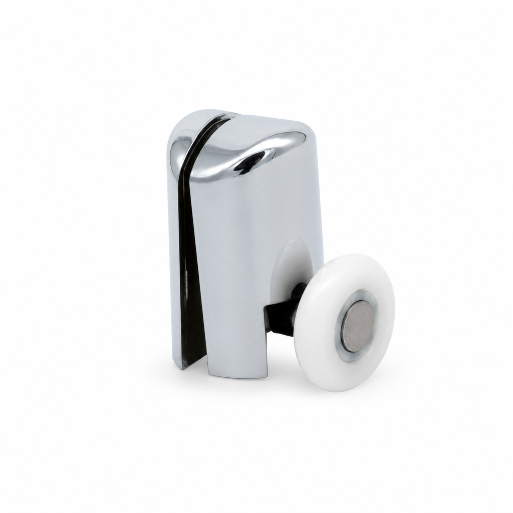 Lower Shower Door Roller – 20mm, 23mm or 25mm Wheel Diameter