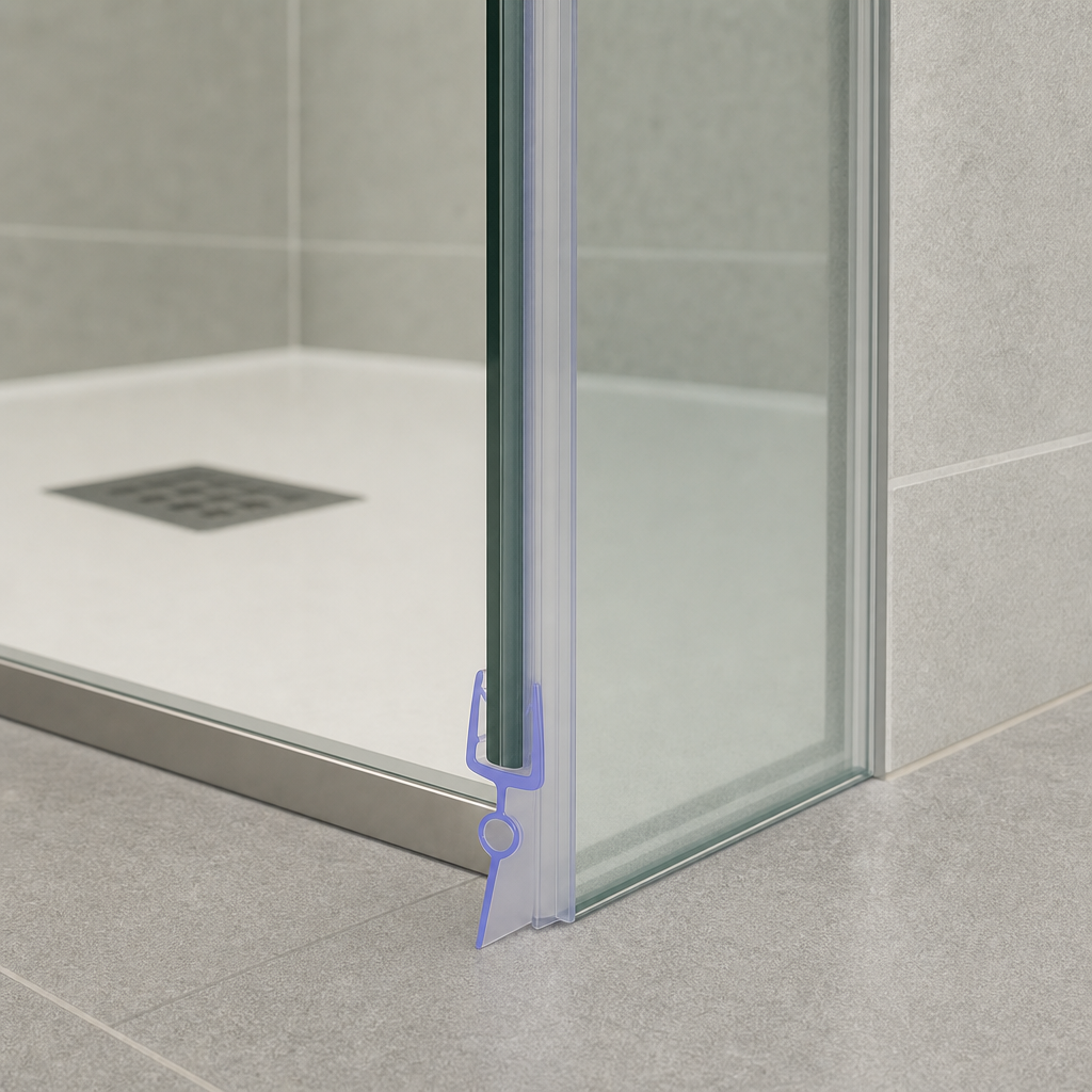 Shower Screen Seal for 4-6mm Glass – Seals 20-25mm Gap – SEAL008