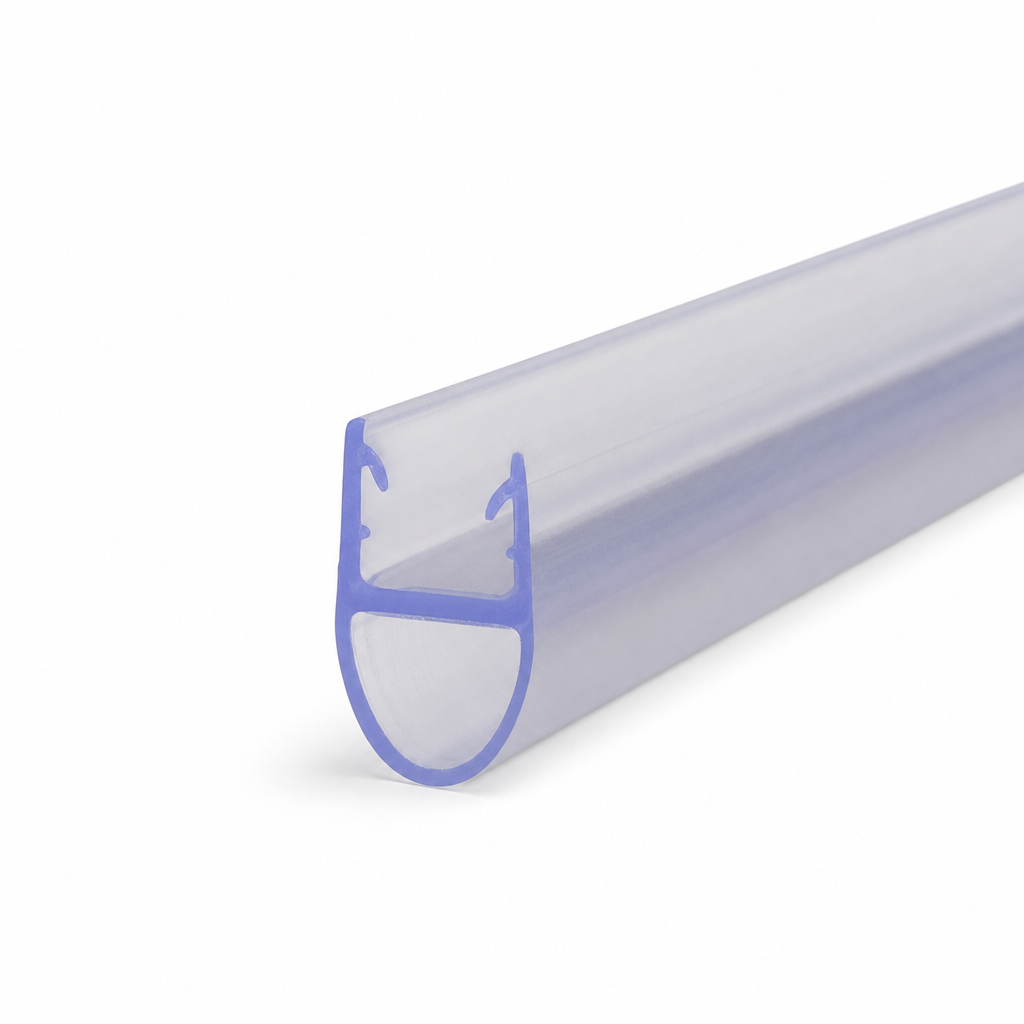 Shower Screen Seal for 8-10mm Glass – Seals 3-7mm Gap – SEAL009