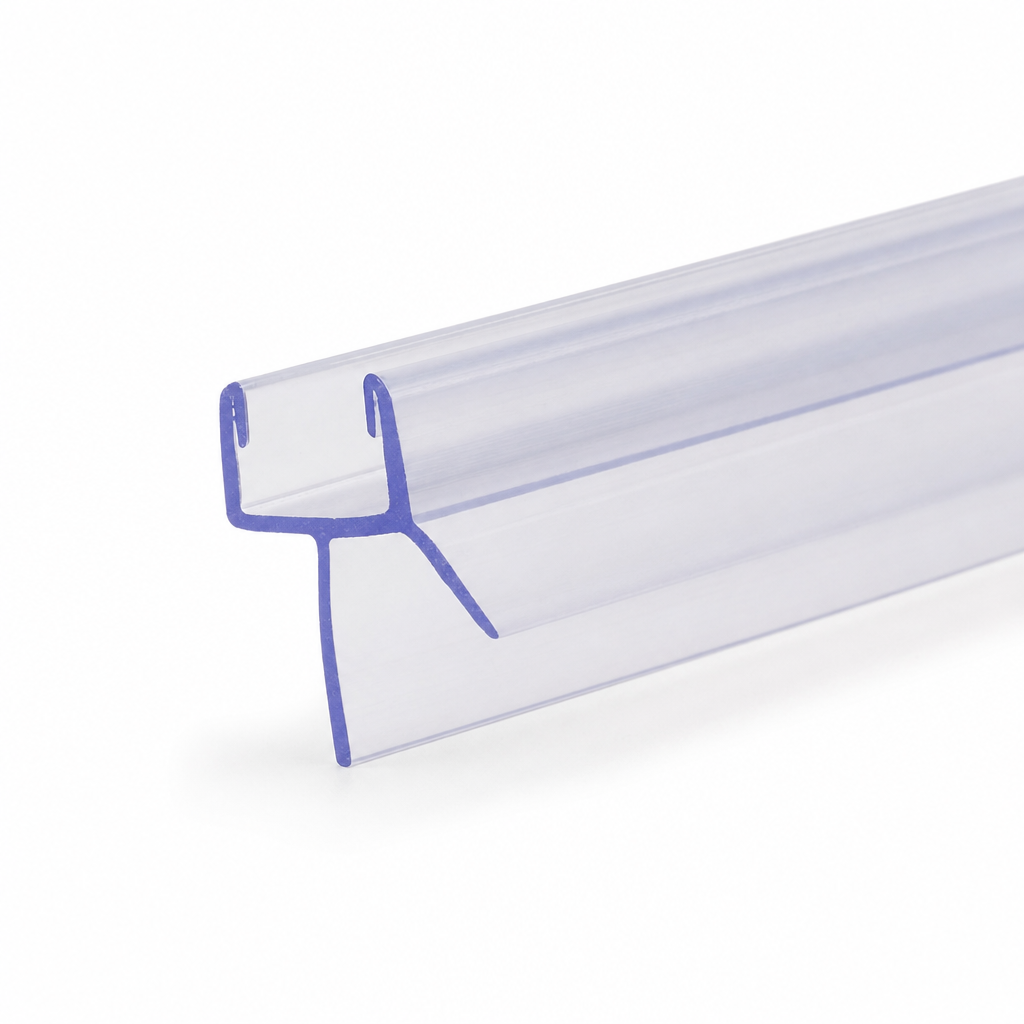 Shower Screen Seal for 8-10mm Glass – Seals 11-16mm Gap – SEAL013