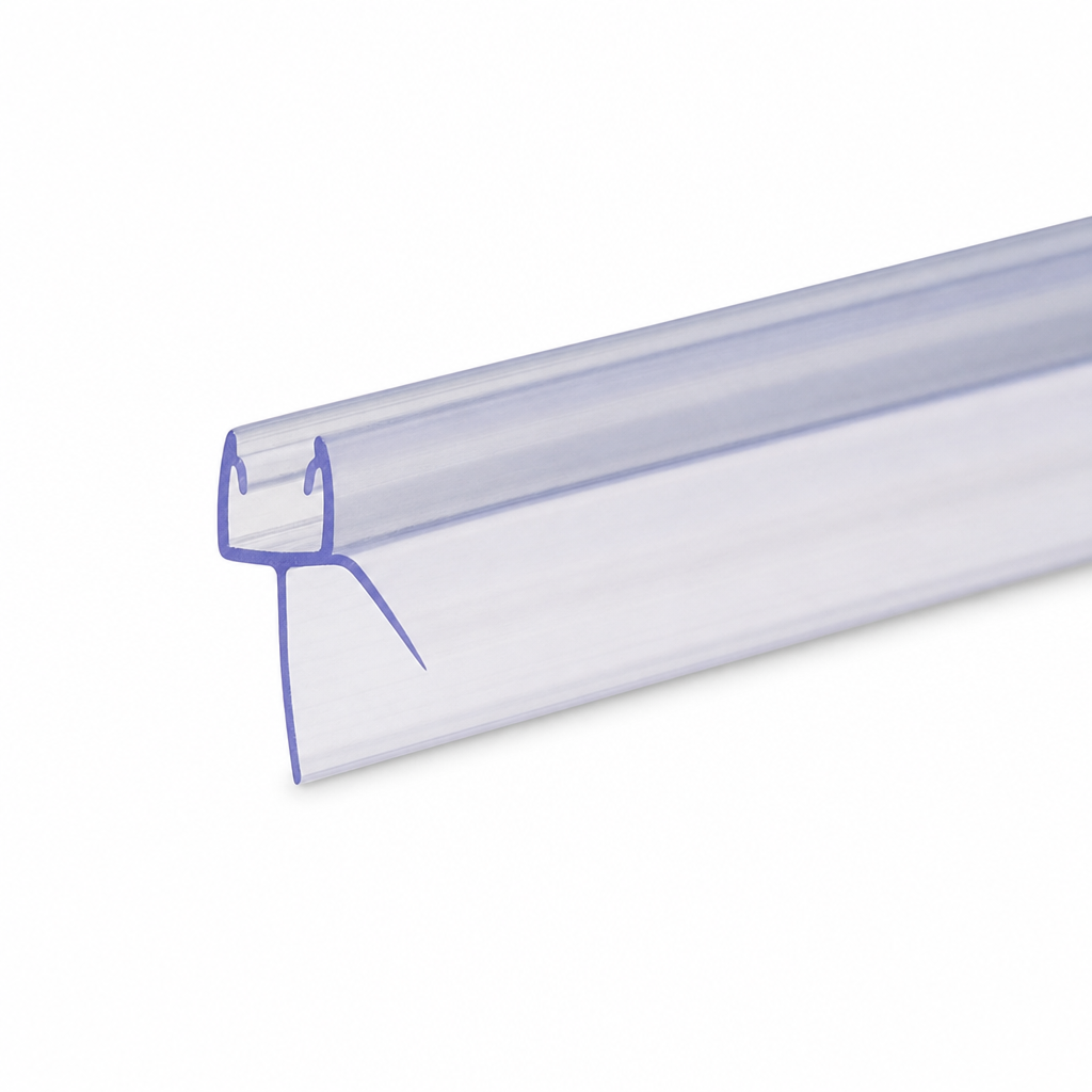 Shower Screen Seal for 4-6mm Glass – Seals 7-12mm Gap – SEAL015