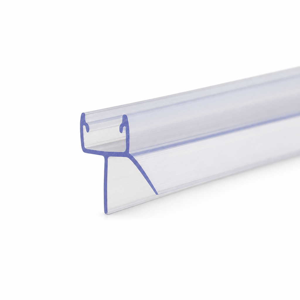 Shower Screen Seal for 8mm Glass – Seals 7-12mm Gap