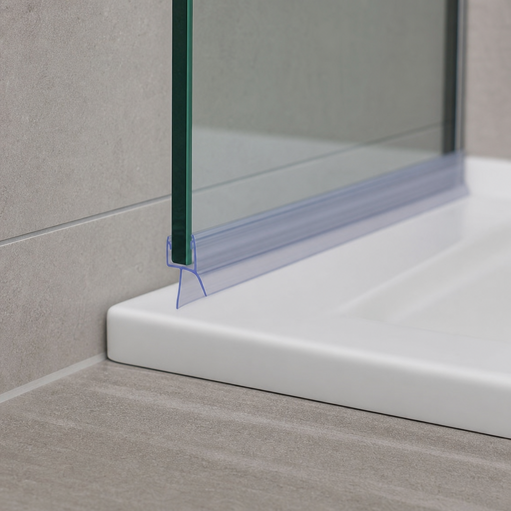 Shower Screen Seal for 8mm Glass – Seals 18-23mm Gap