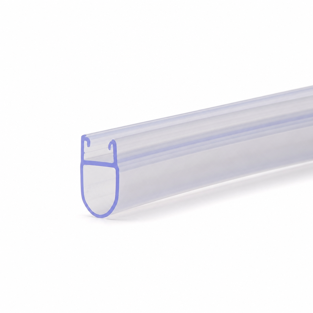 Shower Screen Seal for 4-6mm Glass – Seals 7-12mm Gap