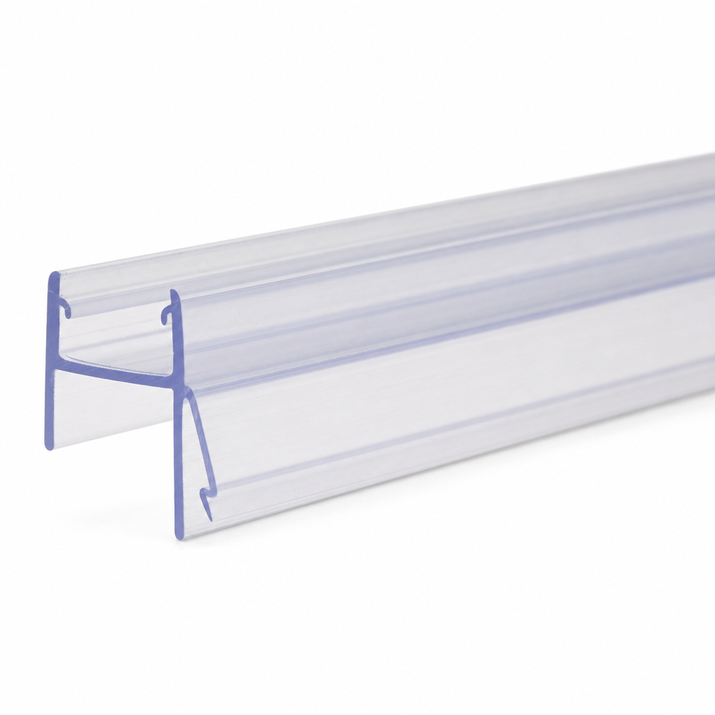 Shower Screen Seal for 8-10mm Glass – Seals 7-12mm Gap – SEAL050