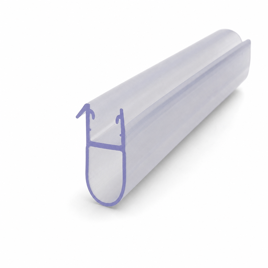 Shower Screen Seal for 8-10mm Glass – Seals 10-15mm Gap