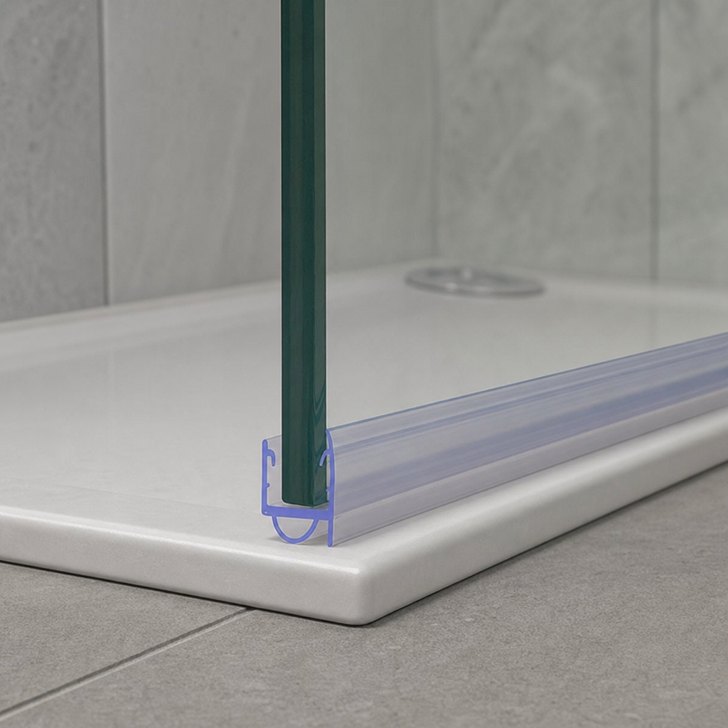 Shower Screen Seal for 8-10mm Glass – Seals 3mm Gap