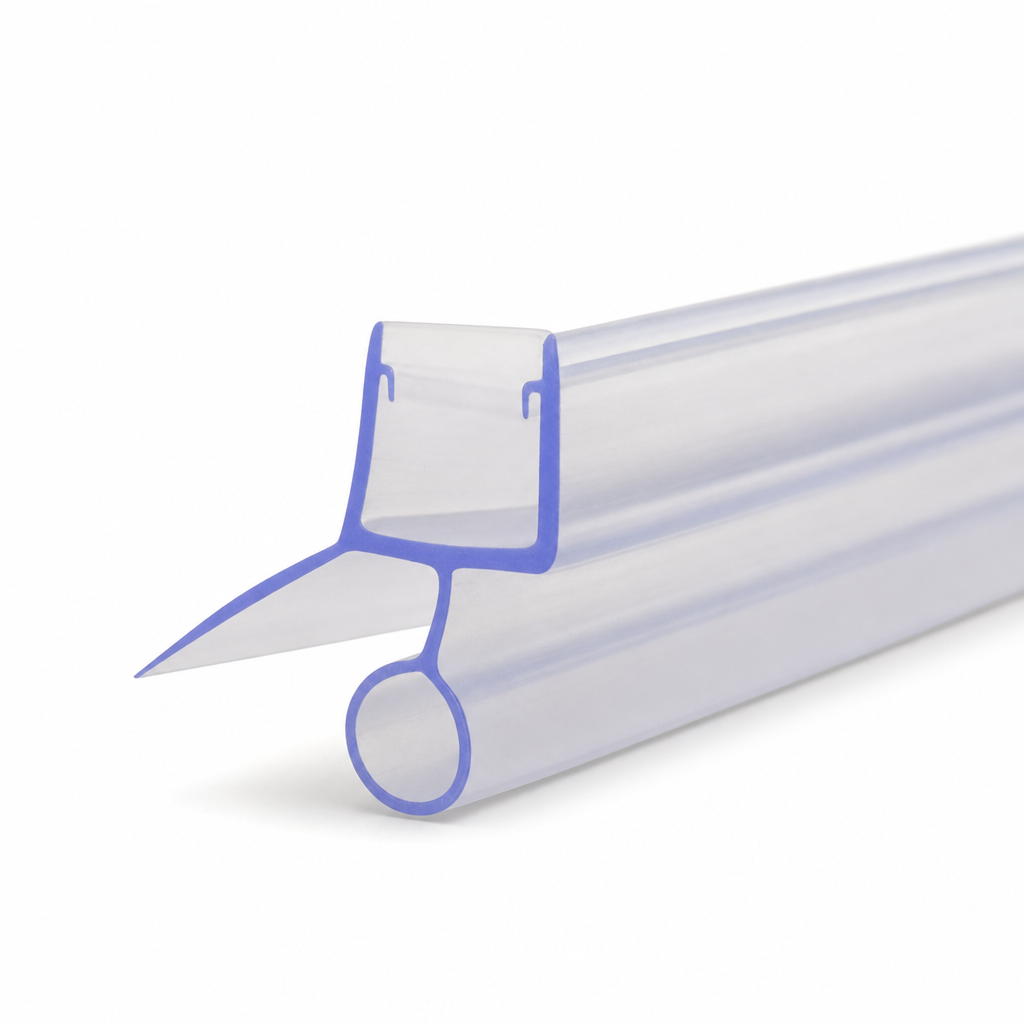 Shower Screen Seal for 8-10mm Glass – Seals 7-12mm Gap – SEAL059