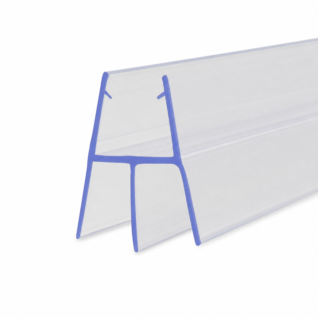 Shower Screen Seal for 4-6mm Glass – Seals 10-15mm Gap