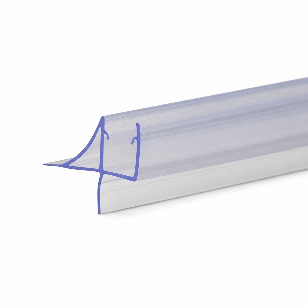 Shower Screen Seal for 8-10mm Glass – Seals 7-12mm Gap – SEAL078