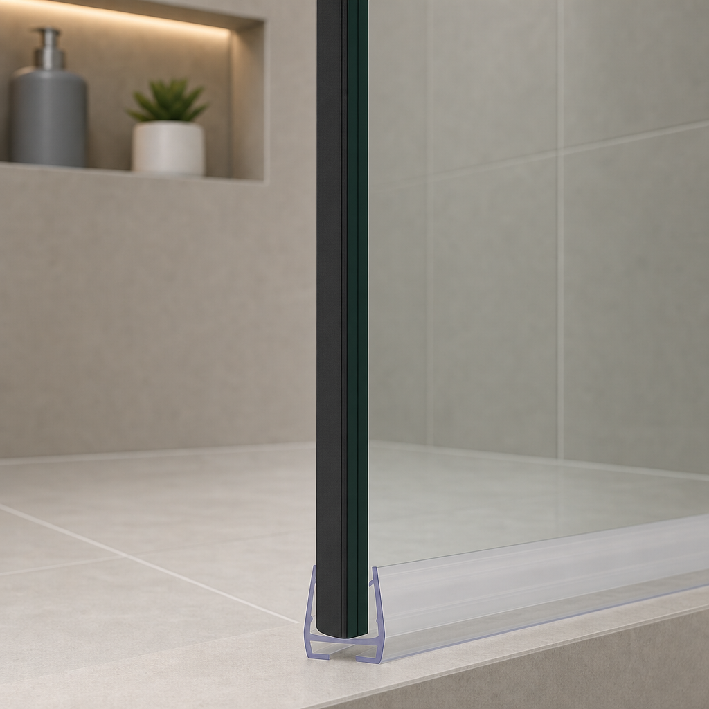 Shower Screen Seal for 4-6mm Glass – 800mm to 2000mm Lengths – SEAL083