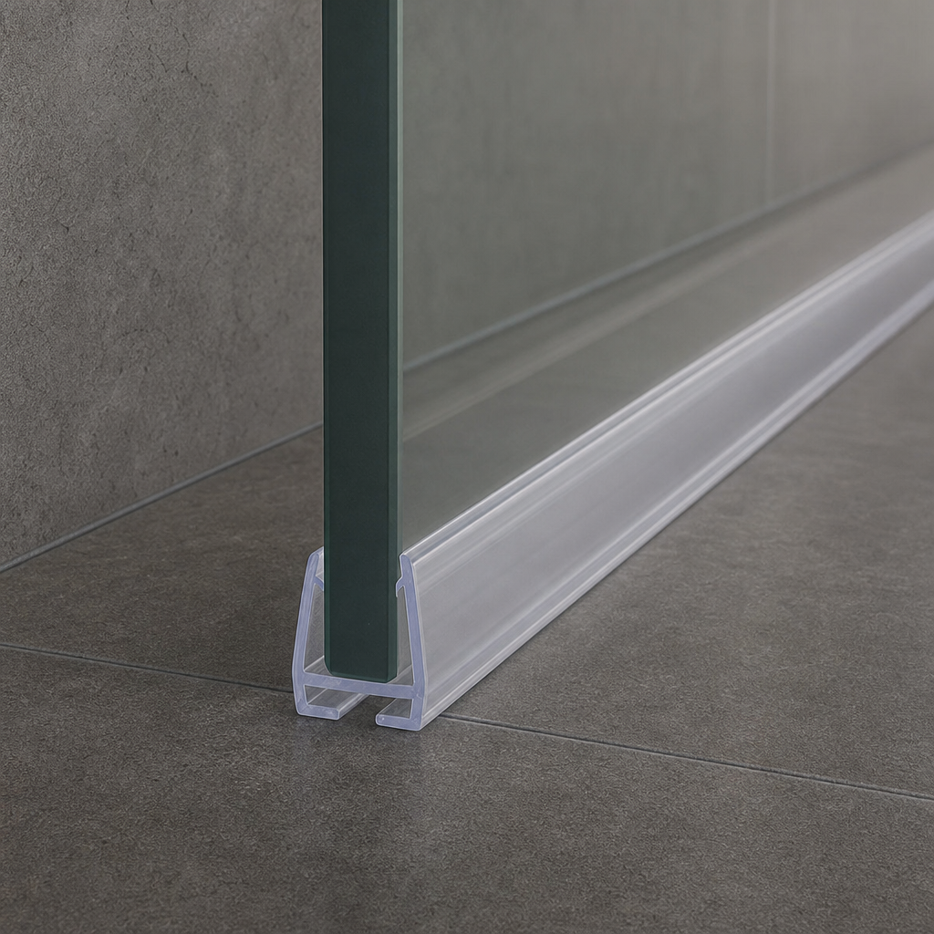 Shower Screen Seal for 8mm Glass – Straight Design