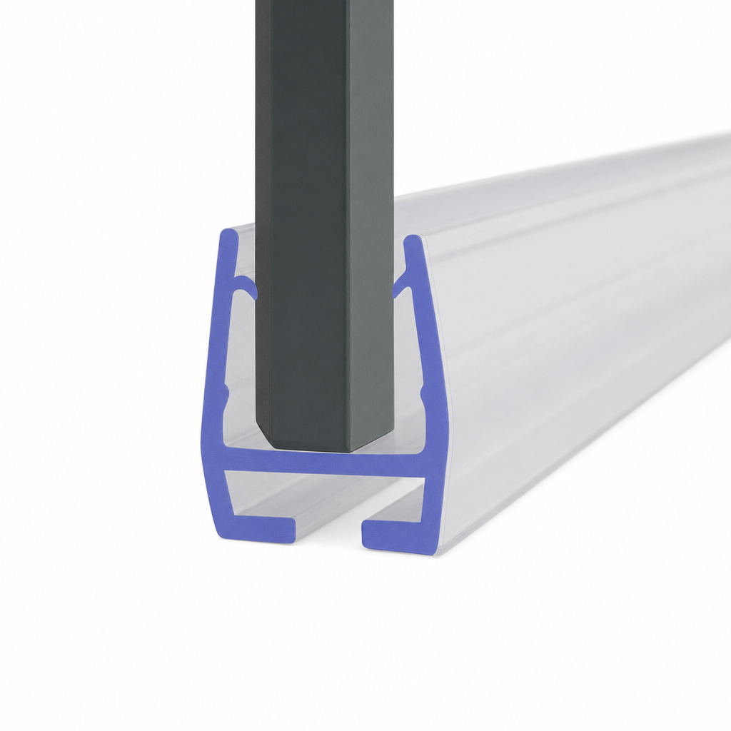 Shower Screen Seal for 8mm Glass – Straight Design