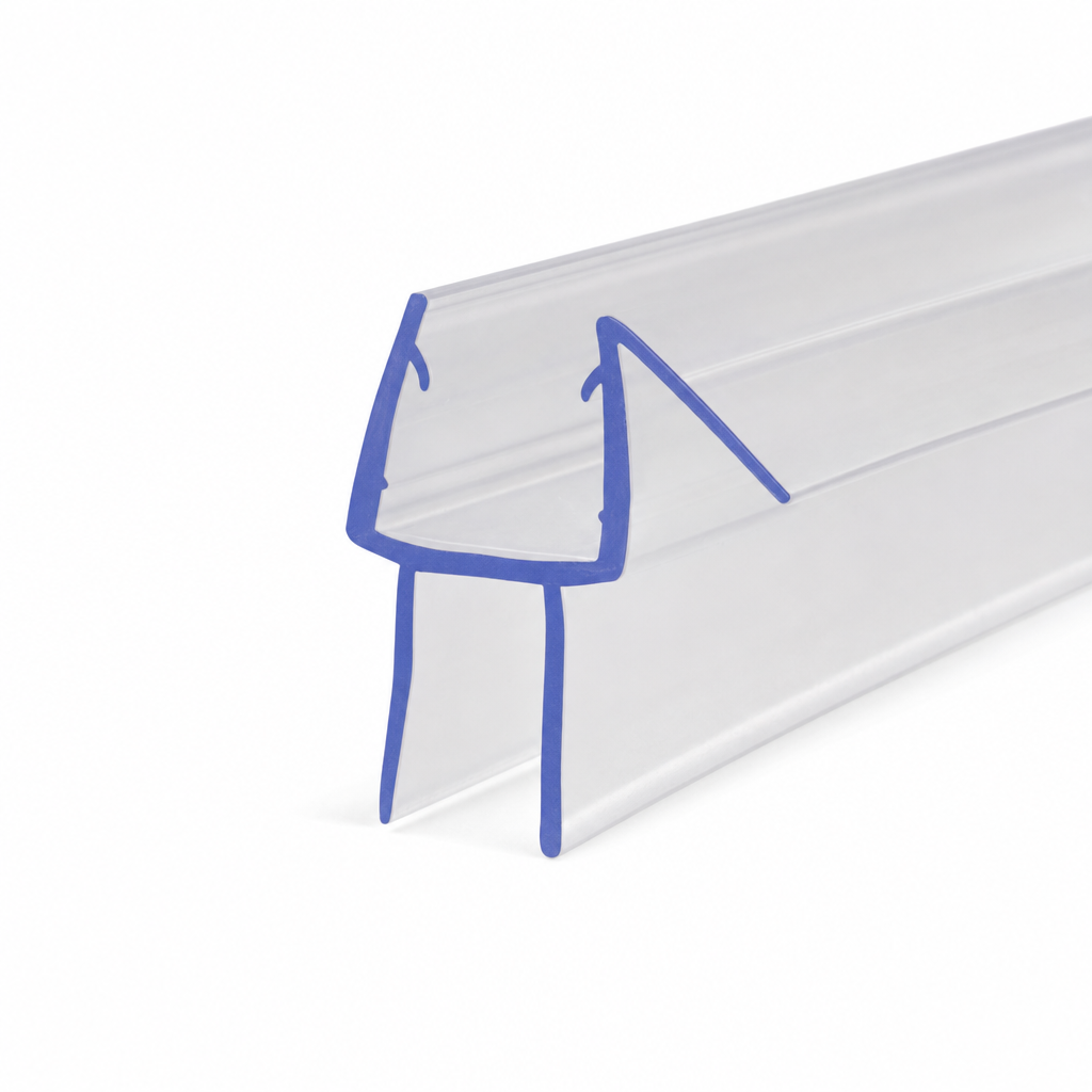 Shower Screen Seal for 4-6mm Glass – Seals 5-10mm Gap – SEAL086