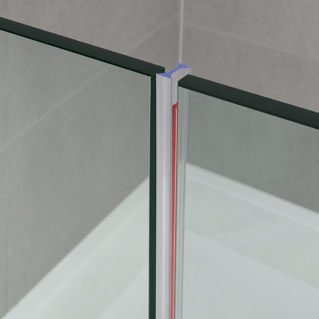 Shower Screen Seal for 8mm Glass – 800mm to 2500mm Lengths