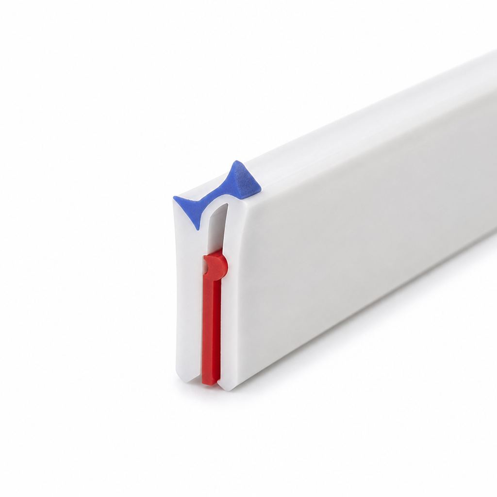 Shower Screen Seal for 10mm Glass – 800-2500mm Lengths