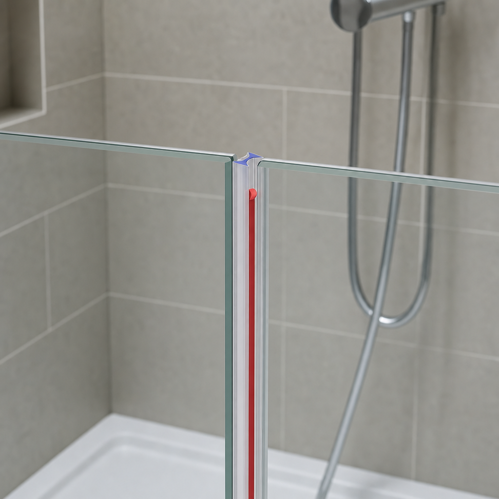Shower Screen Seal for 12mm Glass – 800mm to 2500mm Lengths