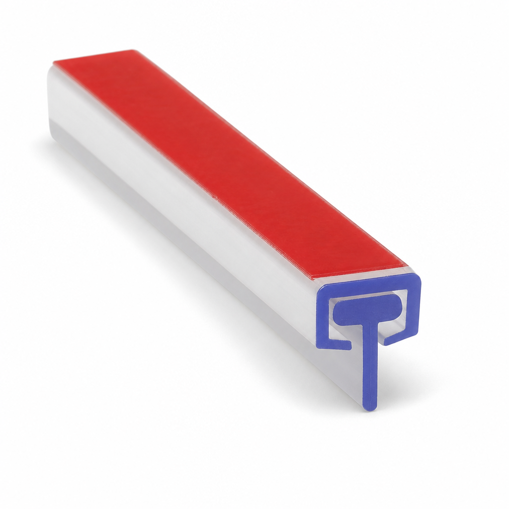 Shower Screen Seal for 6-27mm T Seal – 800mm to 2000mm Lengths
