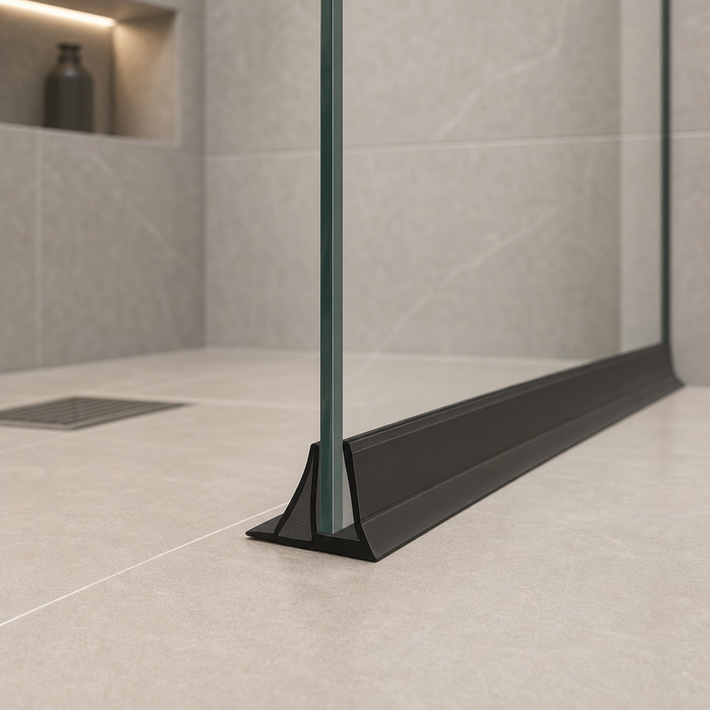 Shower Screen Seal for 4-6mm Glass – Seals 11-16mm Gap – SEAL106B